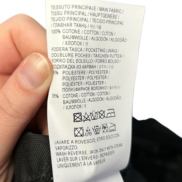 NWT Golden Goose Black Journey Kim Embellished Straight-Leg Jeans Womens 25 - Picture 15 of 15